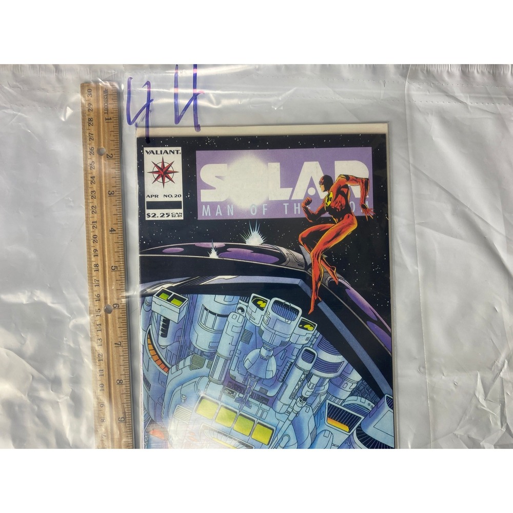 Solar Man‎ Of The Atom Comic Book April No 20 Valiant